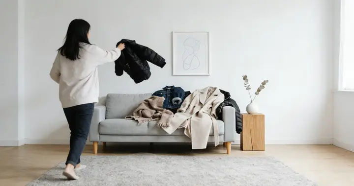 外套放沙发=随手毁家：8个方案，告别混乱！