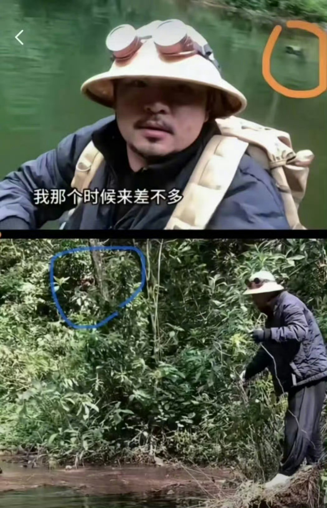 #哀牢山#大半夜的刚看完这大哥视频，真牛bi，把握我硬控了[赞] ​​​