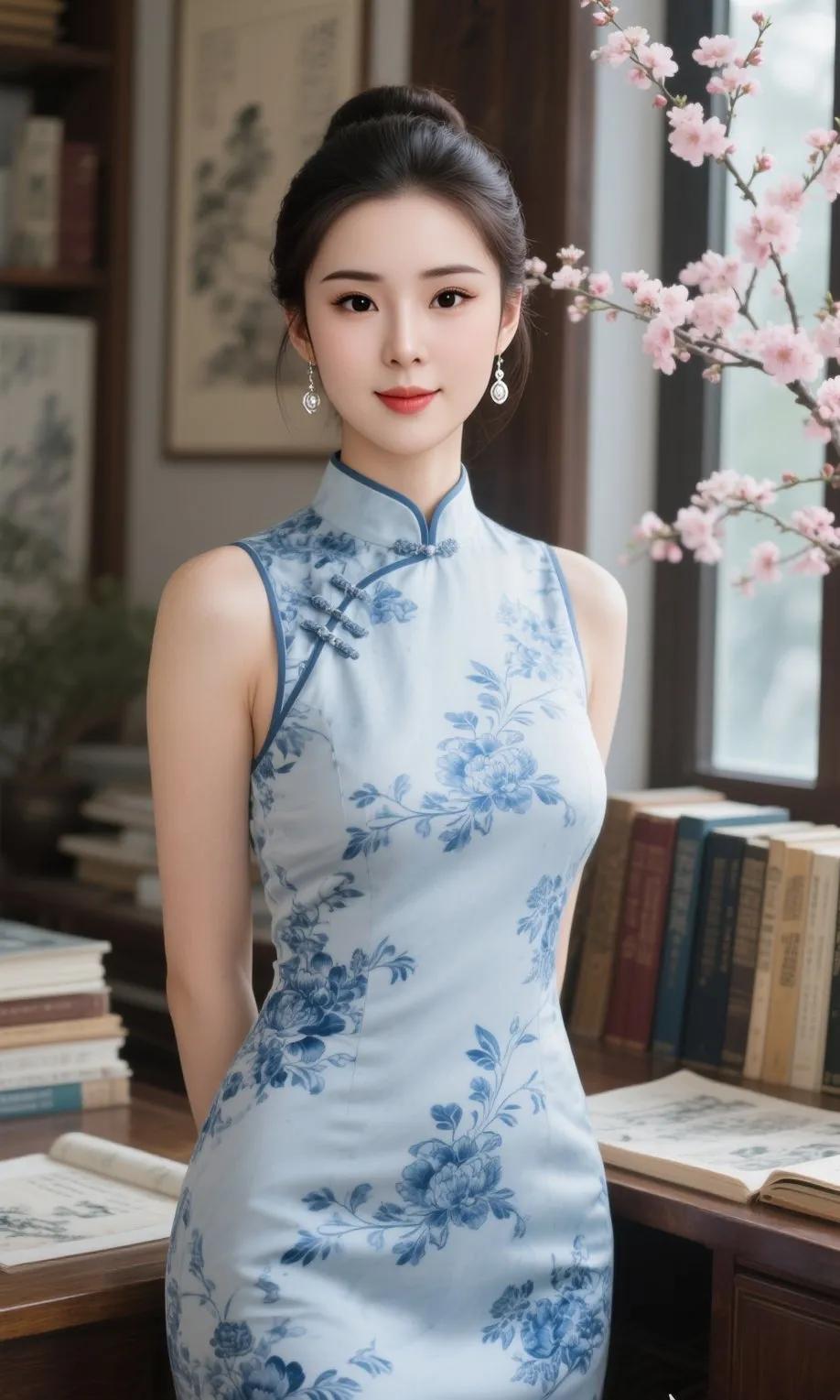 女生穿旗袍可以有多好看?