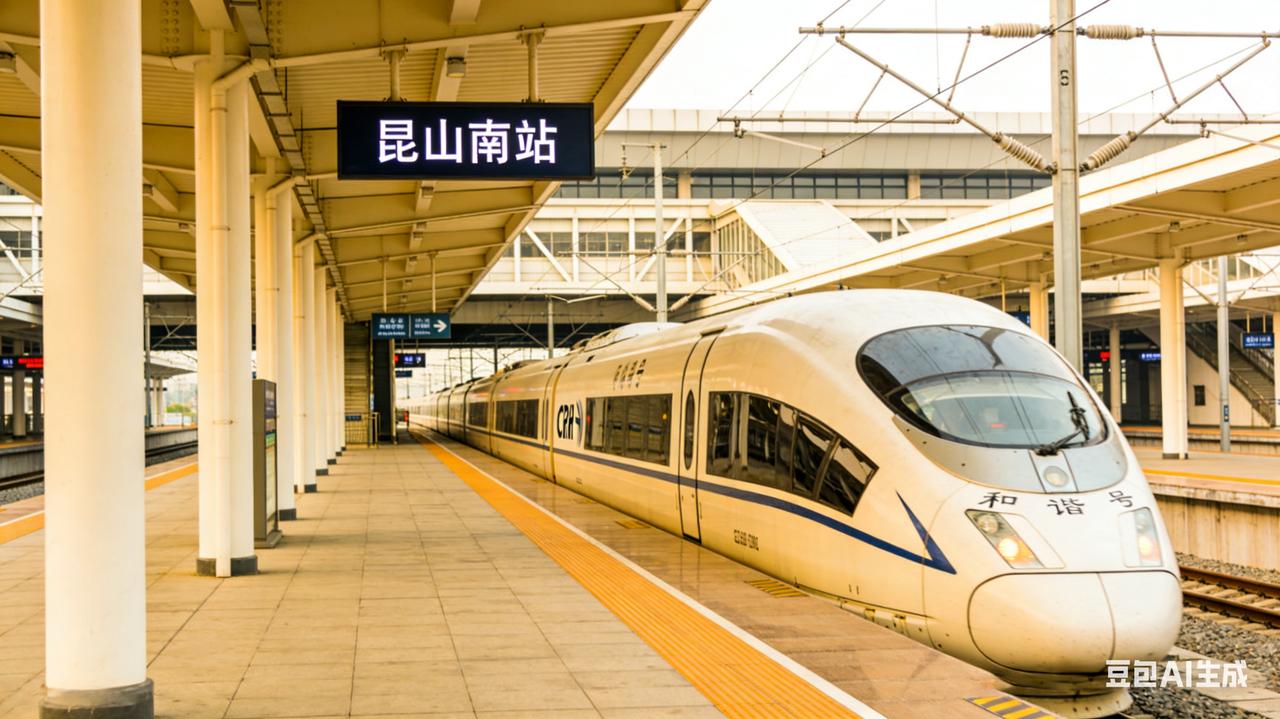 心中的石头
终于落地了
节前返程
南京南站换乘昆山南站
这是我首次尝试同站换乘