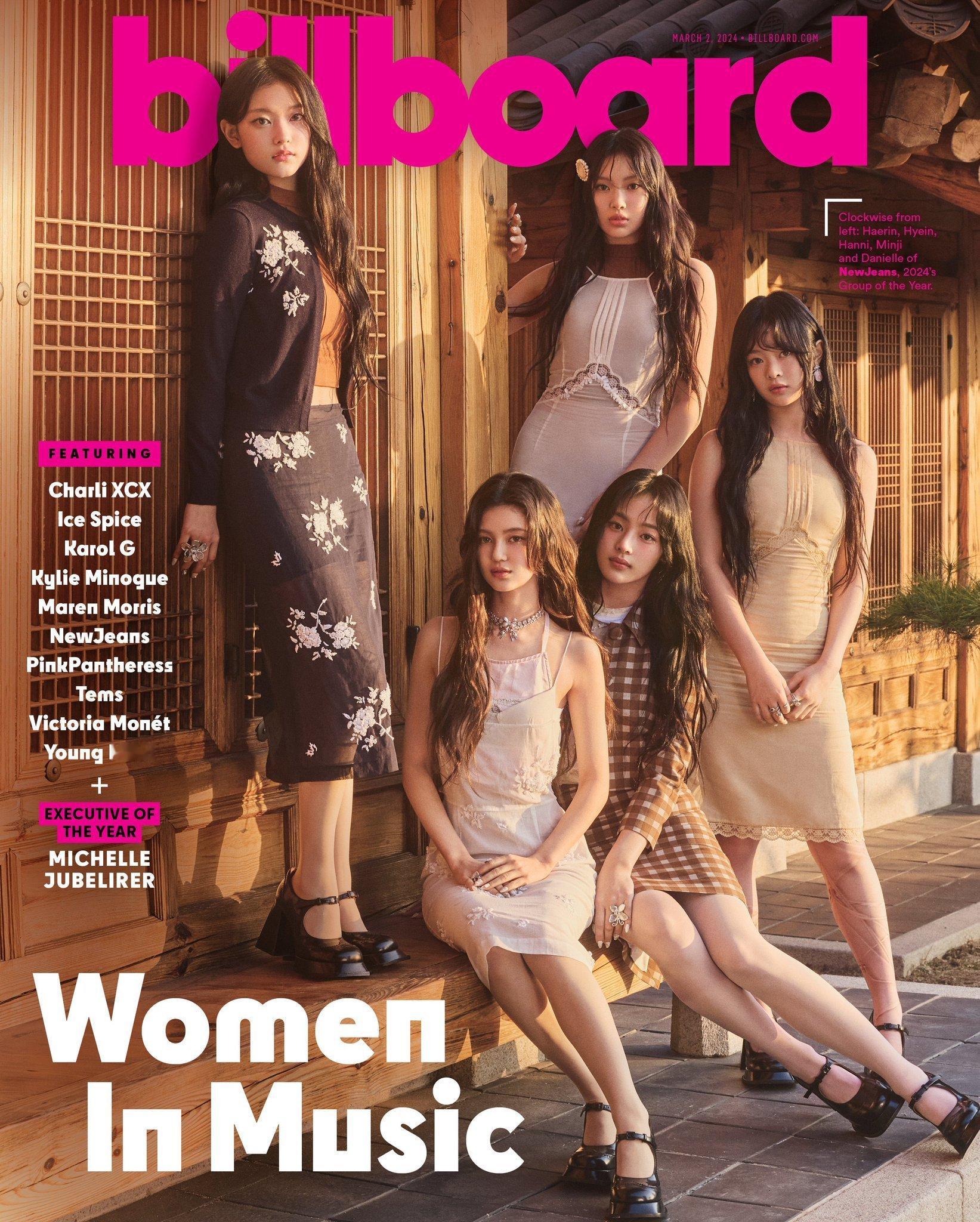 NewJeans @ 2024 Billboard Women In Music