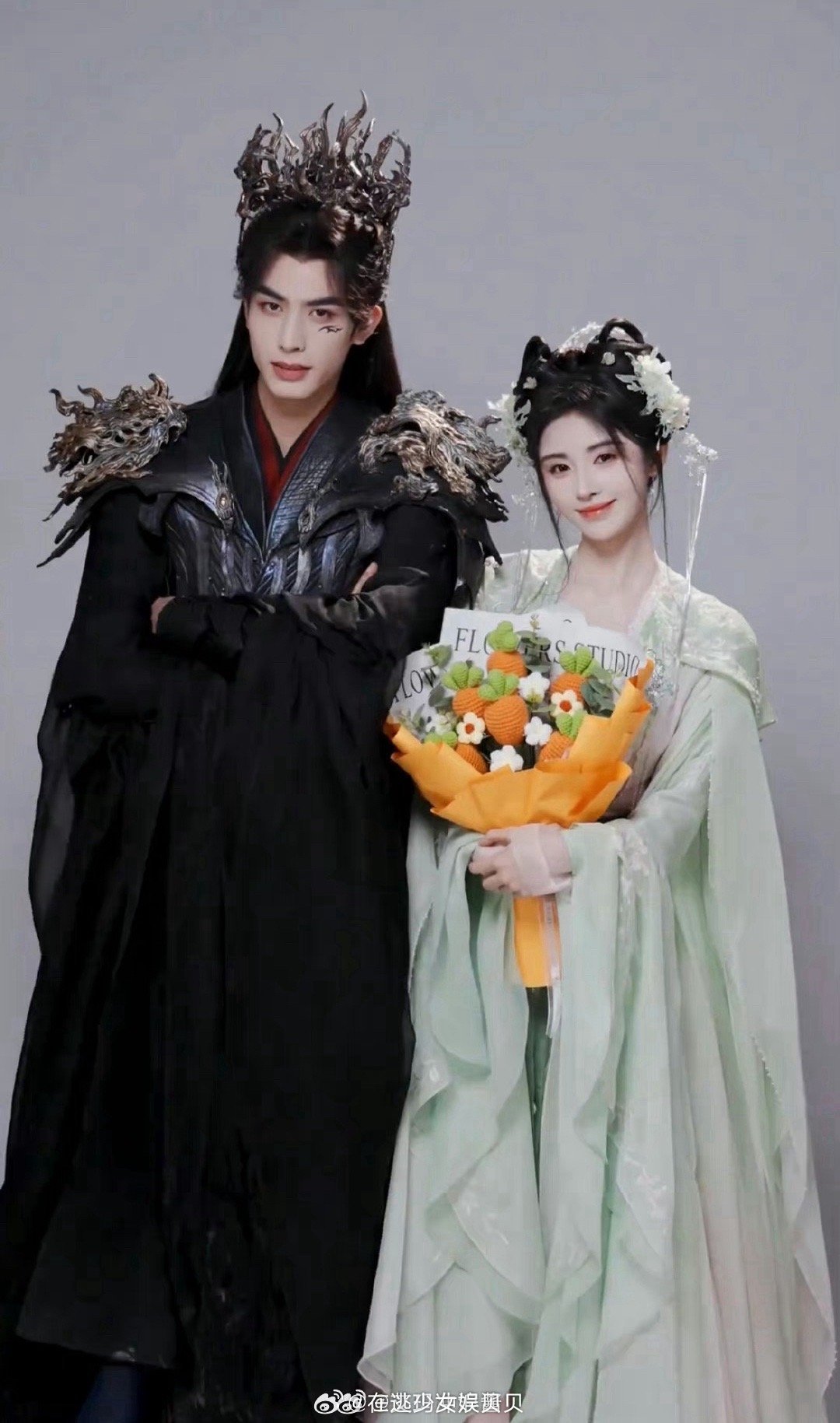 这不就是东方青苍和小兰花吗