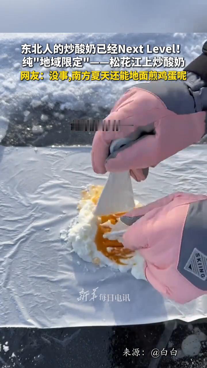 东北人的炒酸奶已经Next Level！纯
