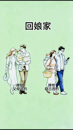 呢是怎样回娘家的？[泣不成声]