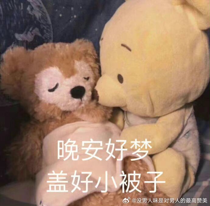 睡了晚安💤 