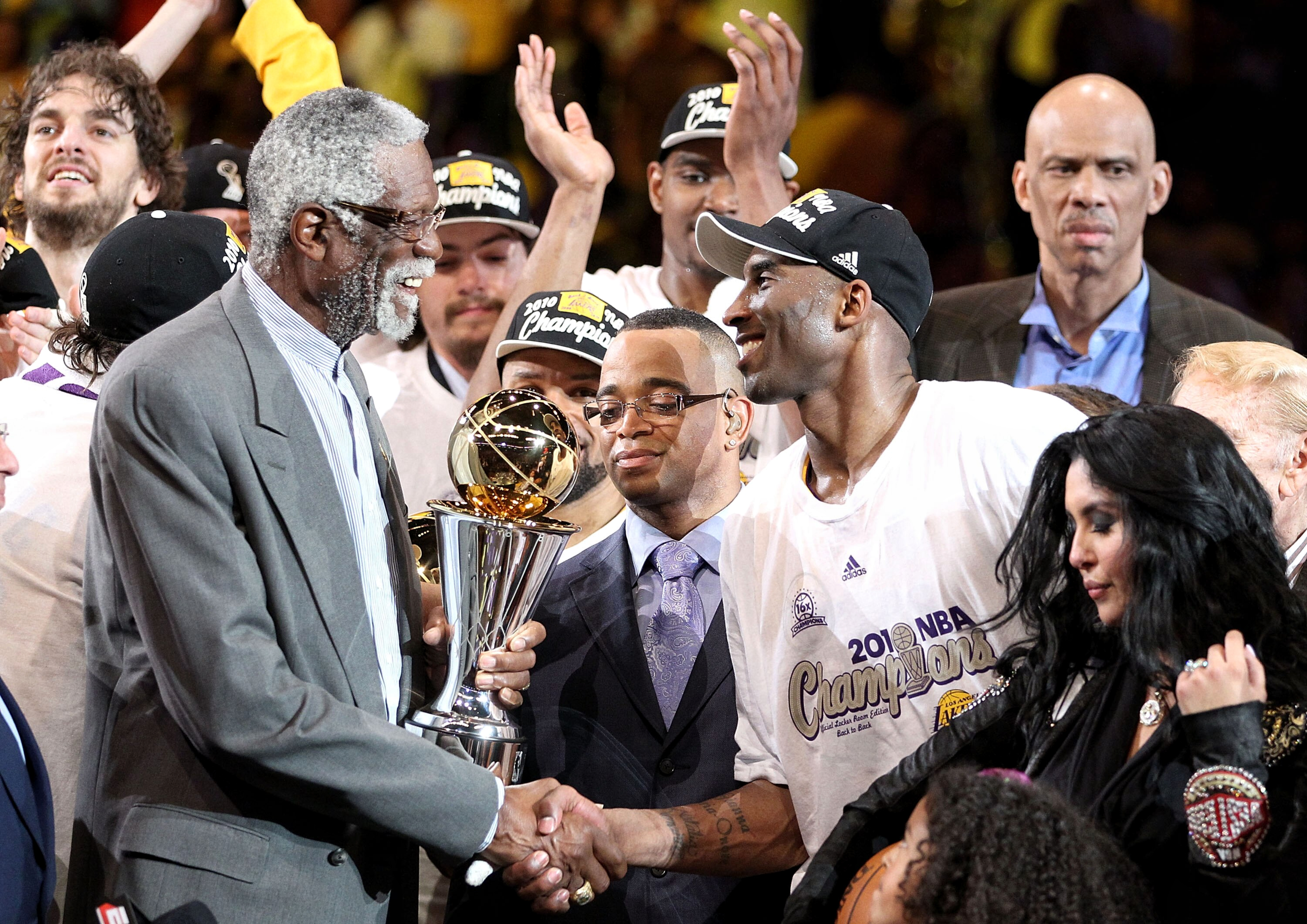 Kobe Bryant & Bill Russell ​​​