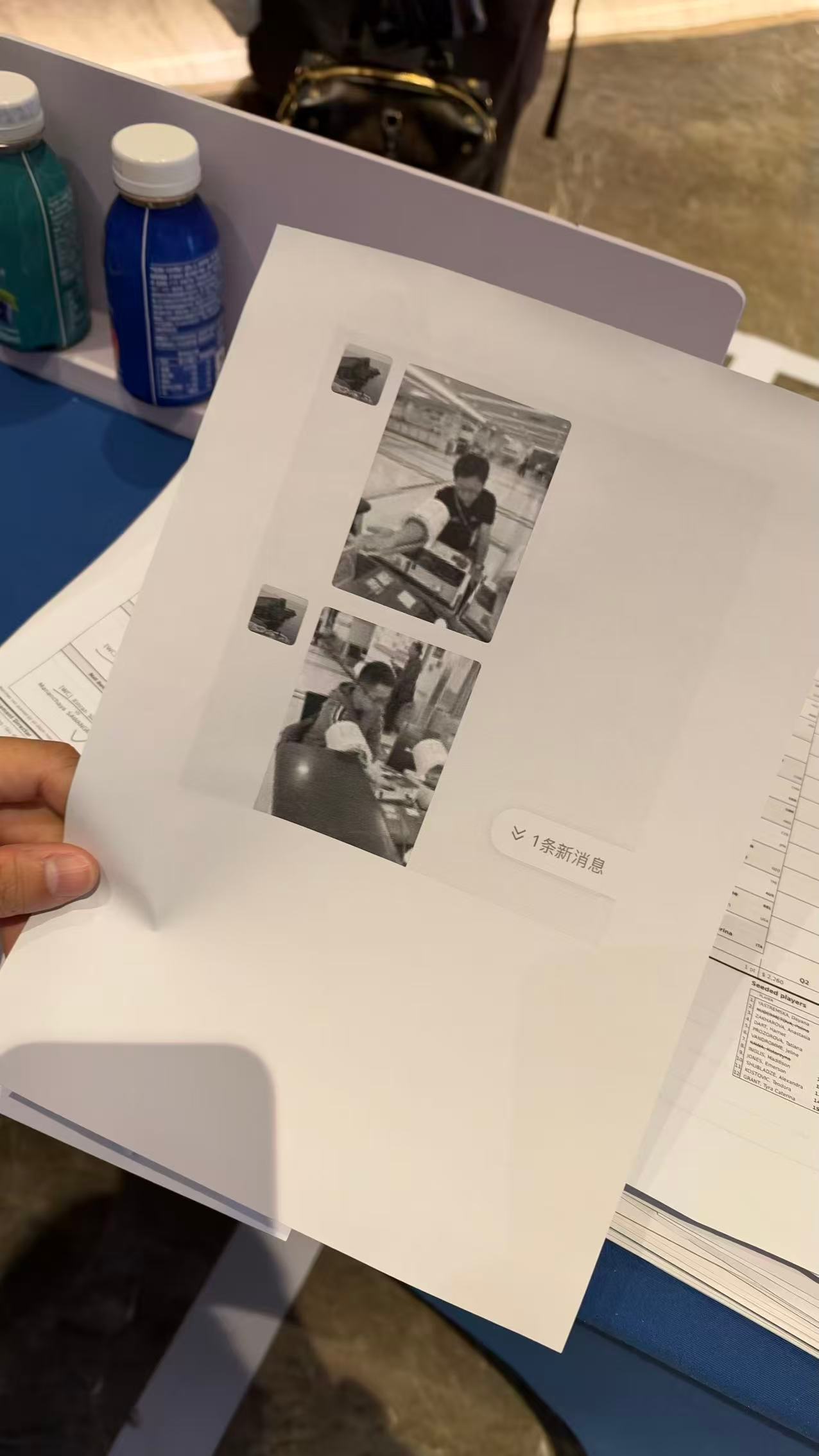 去年广网9个螺急性食物中毒犹如昨天，今年组委会打印出量血压照片提示各位好吃不能贪