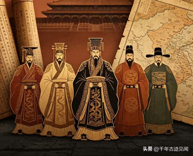 帝王合集，大一统王朝知名帝王清单