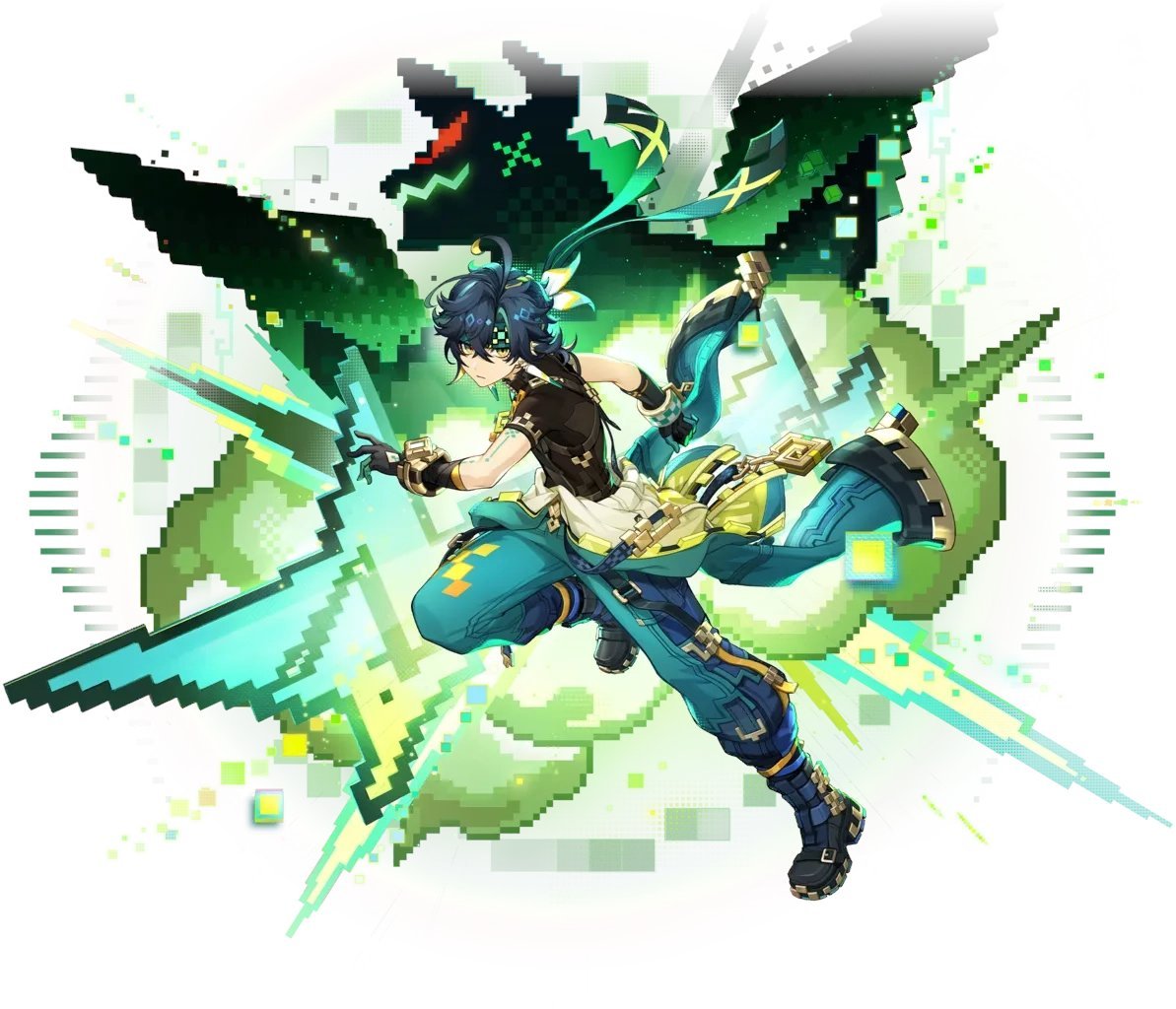 原神纳塔新角色细节设计#原神# ​​​