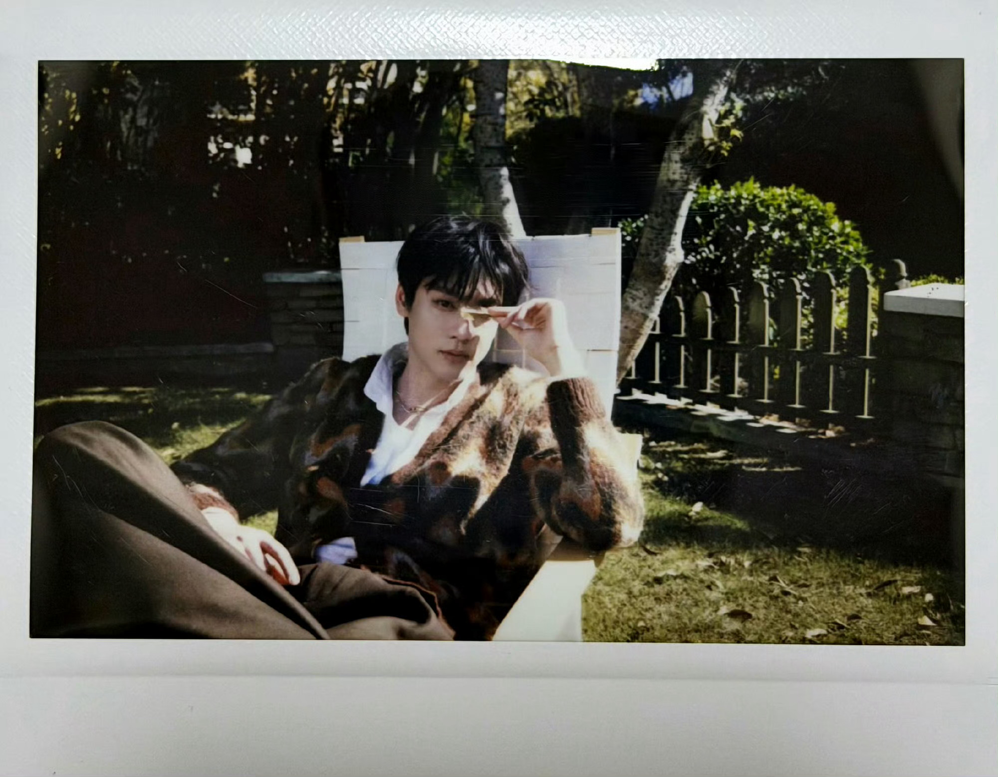 田栩宁掉落一组九宫格拍立得田栩宁拍立得库存照 田栩宁工作室掉落了一组近半年的九宫