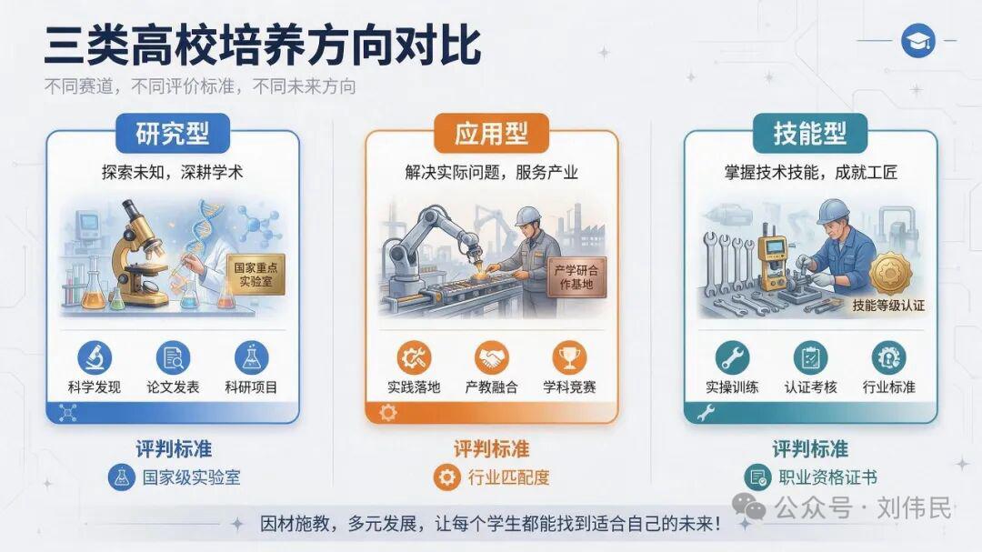 现在报志愿，别再只盯着“一本二本”“双一流”了！国家刚把全国3196所高校重新划