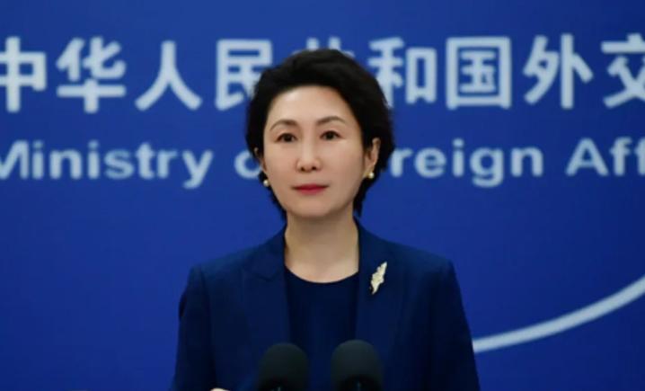 就在刚刚，
 
中国外交部正式作出回应，
 
4月10日，外交部新闻发布会，针对