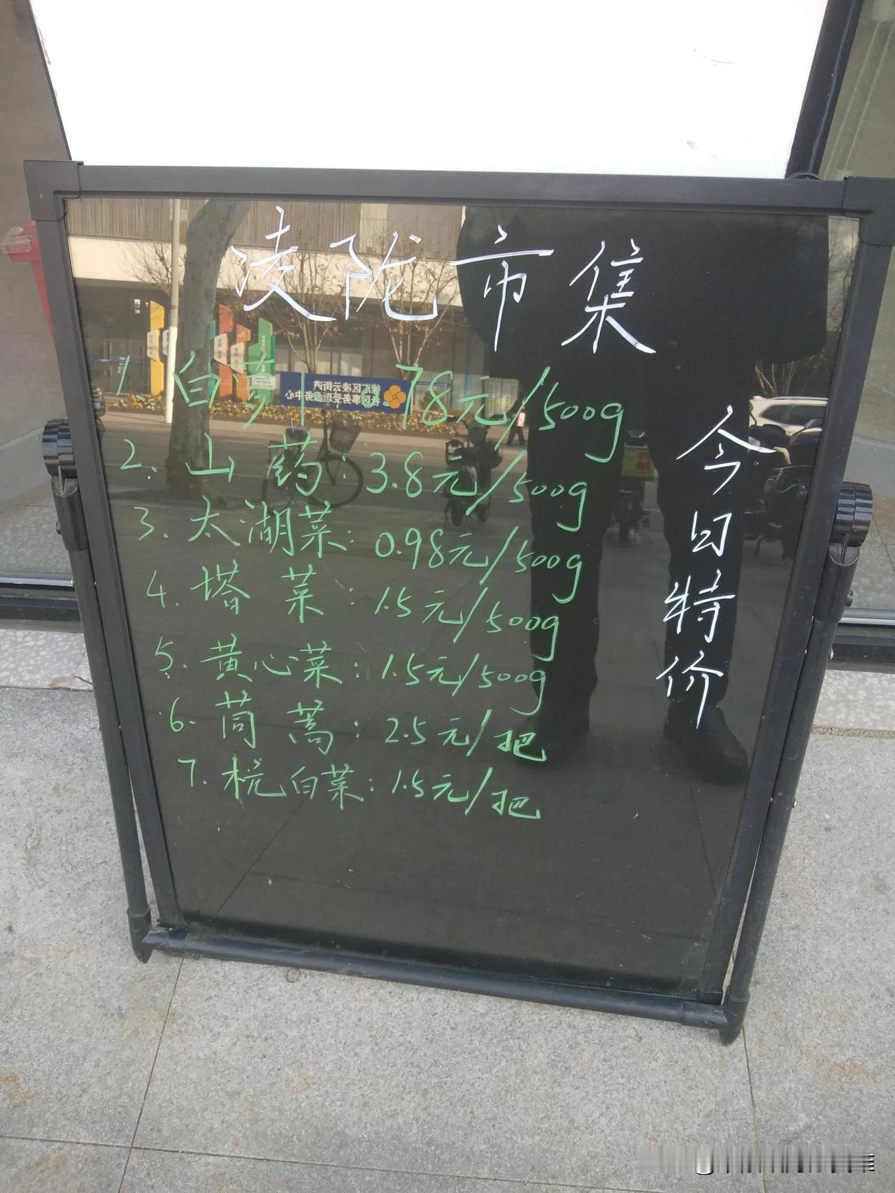 看看上海蔬菜价格。隆冬季节，这样的菜价怎么样?友友们，你们那里蔬菜价格是多少？