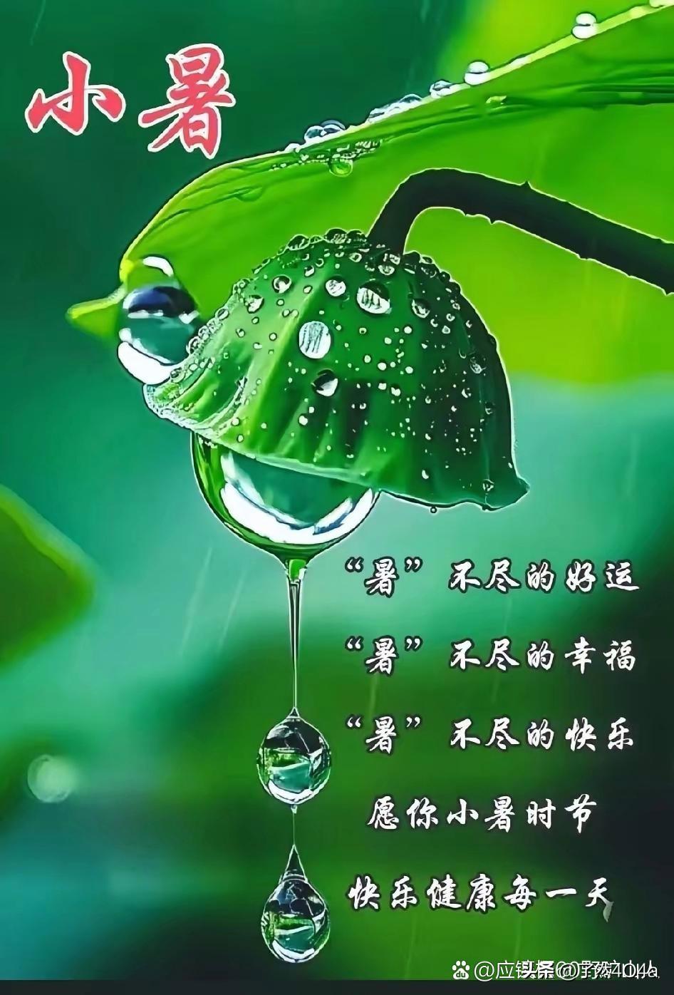 小暑节气的由来你了解多少小暑是二十四节气中的第十一个节气。暑代表炎热，小暑意指天
