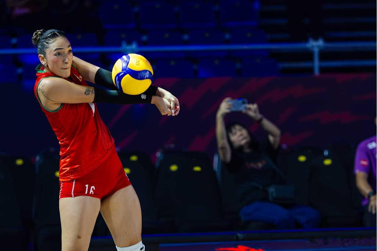 2025年女排世锦赛 第26场，F组，清迈，🇩🇴多米尼加3-0墨西哥🇲🇽