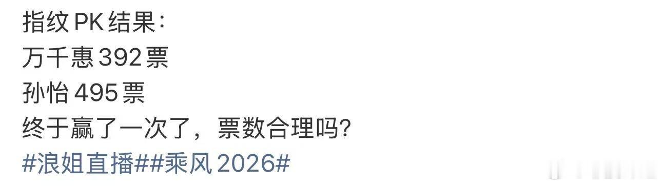 万千惠实力和票数都是降维打击万千惠唱功和票数不对等同台演绎全方位占优堪称降维打击