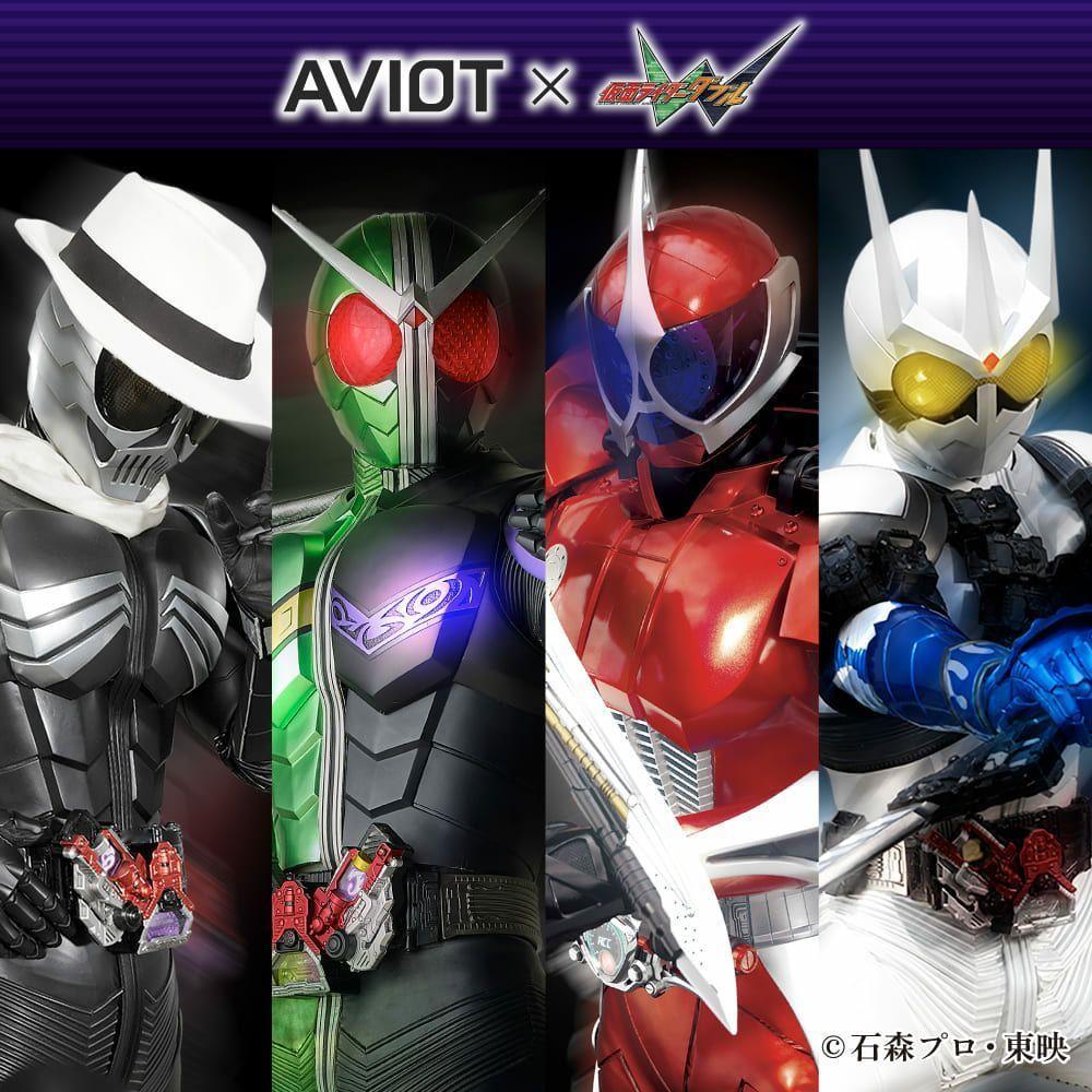 AVIOT × 假面骑士W 联名耳机收录W驱动器/LOST驱动器/盖亚记忆体等音