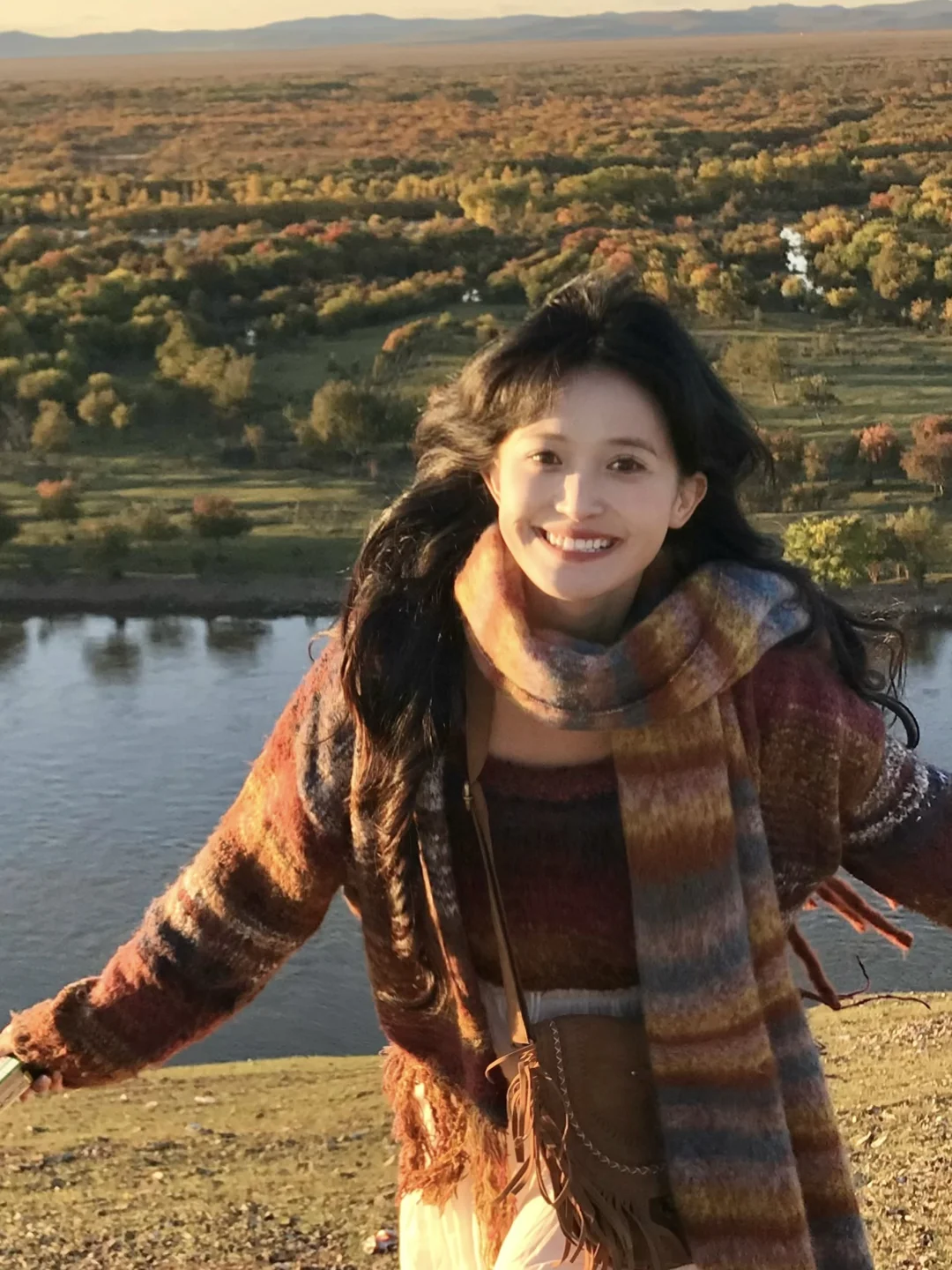 植发后，旅行拍照可以任意的漂亮啦