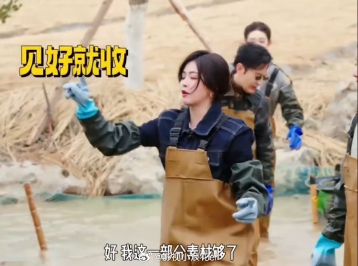 白鹿没白来白鹿素材够了王鹤棣对白鹿说我罩你 白鹿和范丞丞的抓鱼名场面太好嗑，抓鱼