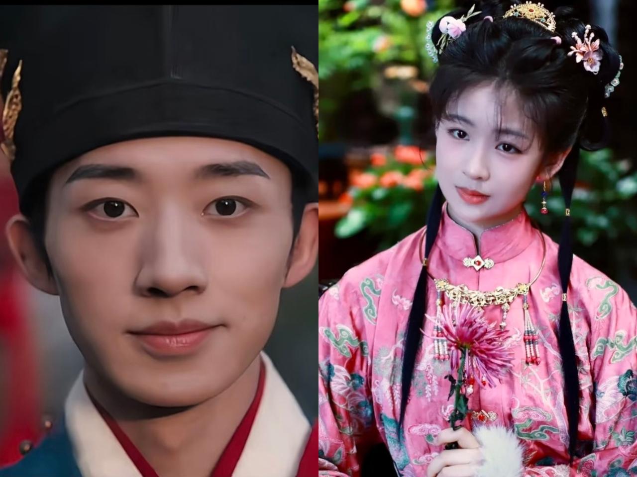 少年林锦岐沈嘉兰，
这么有CP感的两人，
竟然相差15岁！
 
看《兰香如故》，