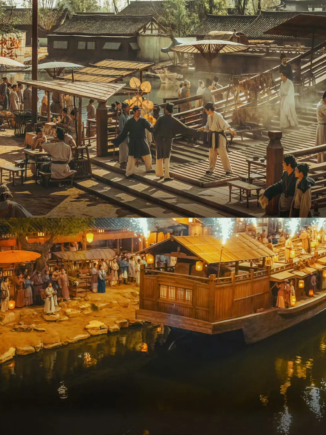 🔺🆘为了拍这部剧置景竟然1:1还原古画⁉️