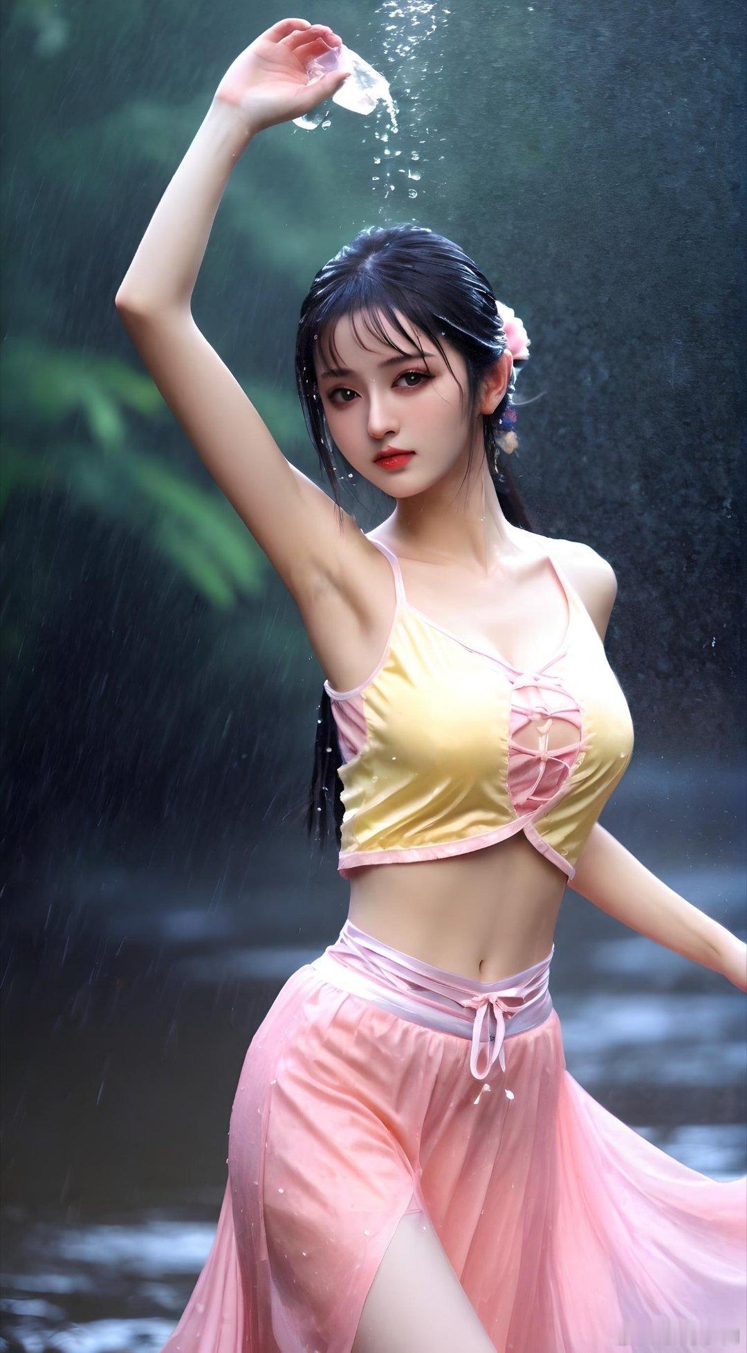 仙女们都在玩水，无忧无虑才是人生的态度#小仙女##仙女都在玩水# ​​​