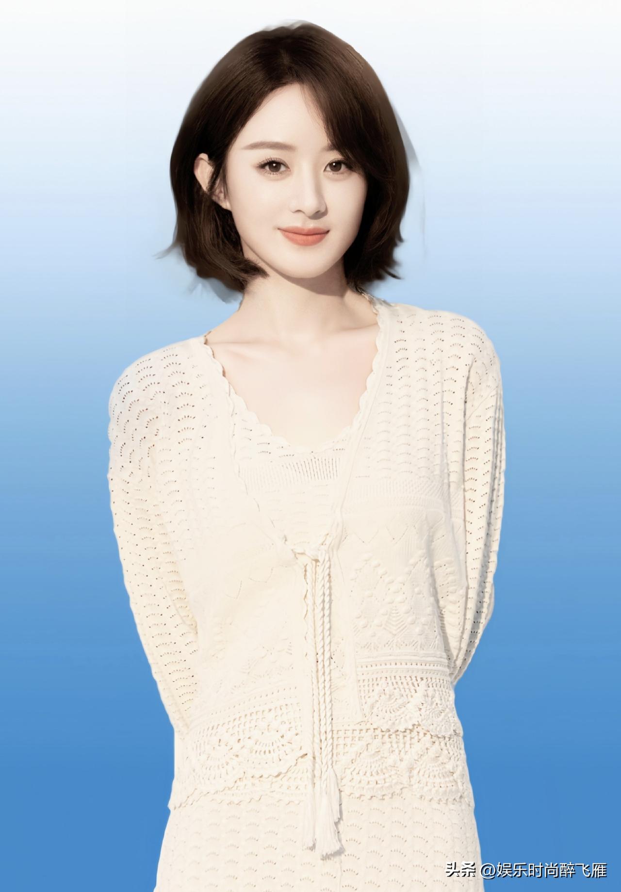 [小鼓掌]女神赵丽颖的美，是清丽又耐看的美，是气质温婉又坚韧的美，她的一颦一笑，