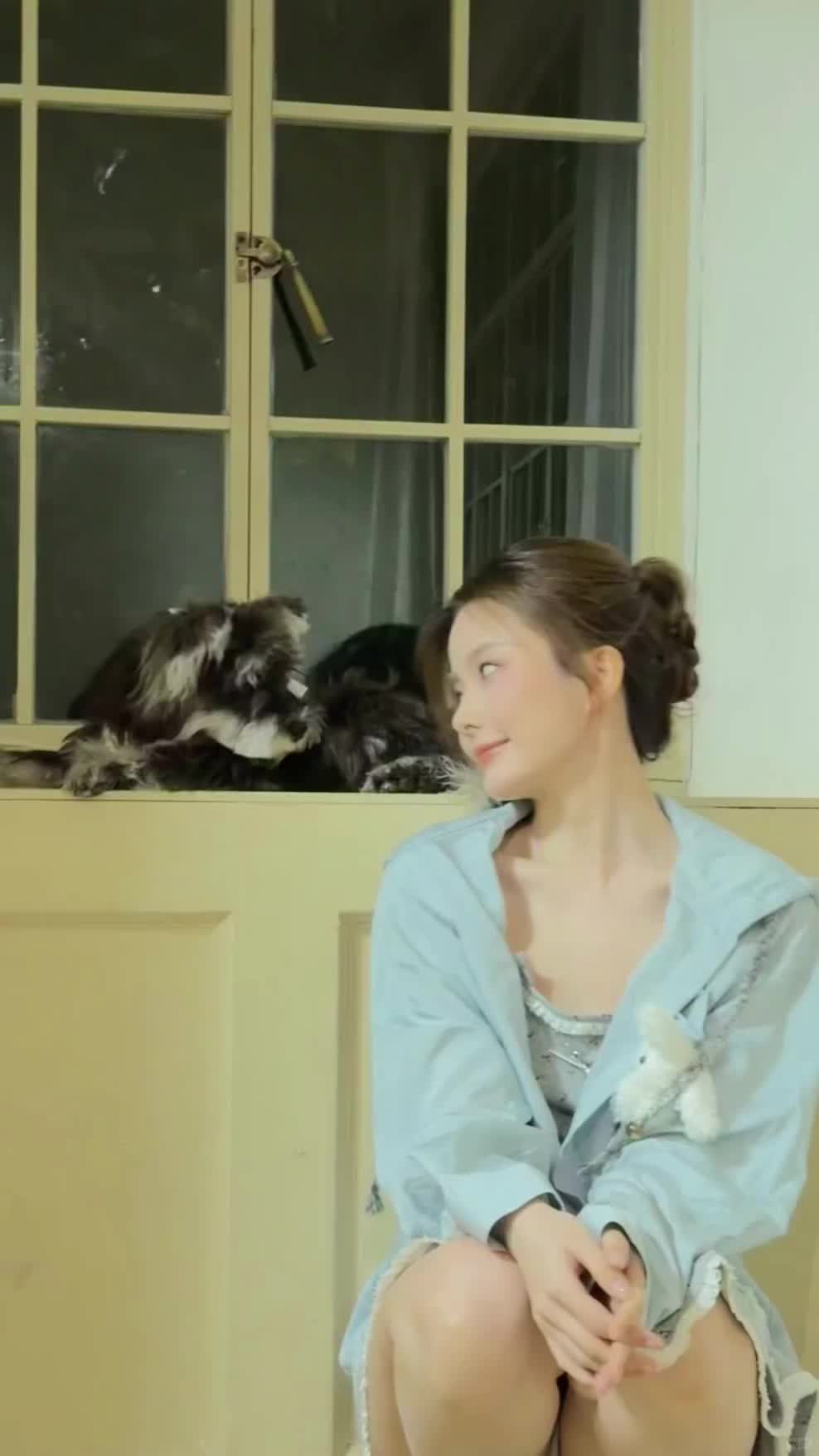 哼哼再长大点卓璇就抱不动了     🐕🐕