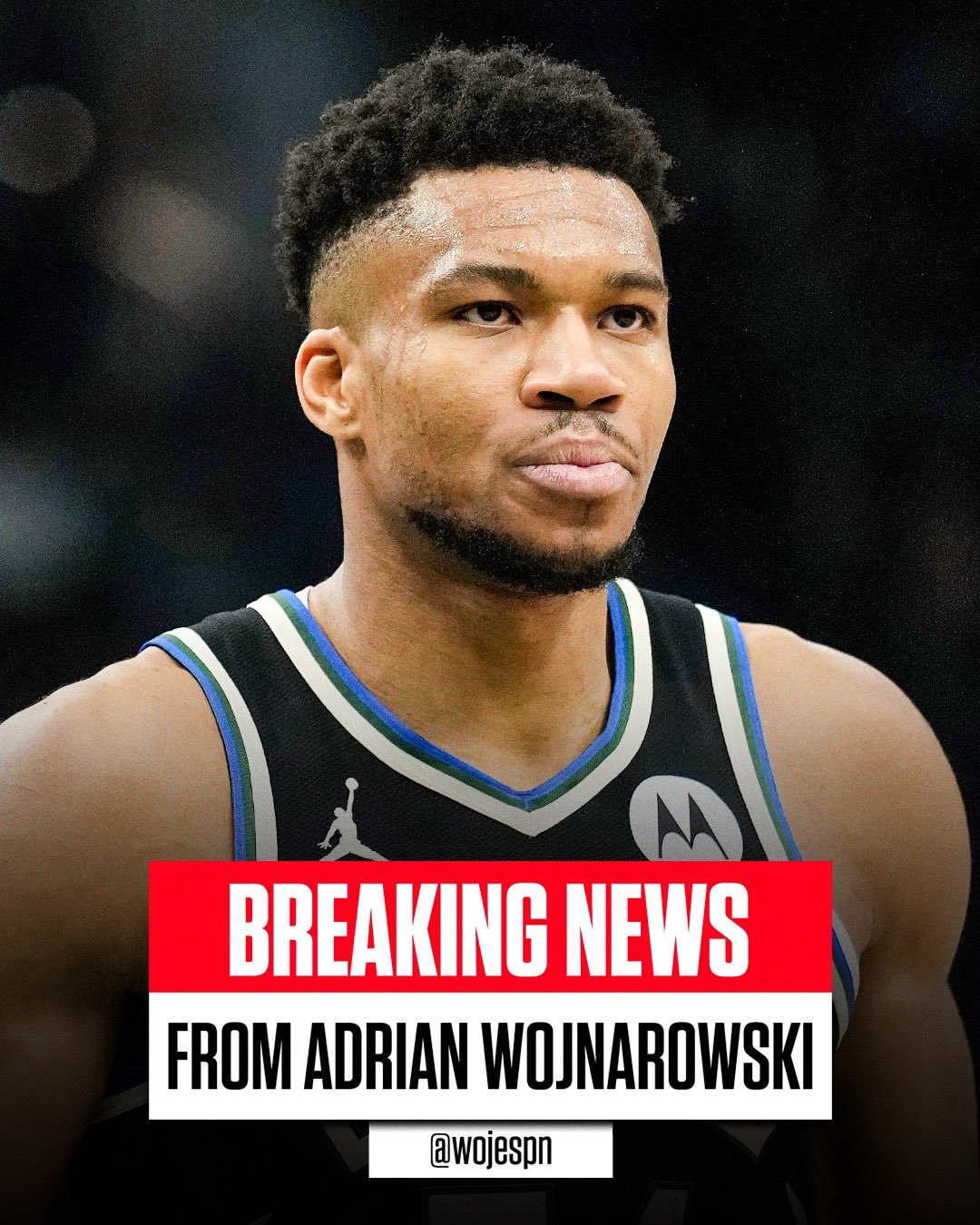 Woj：雄鹿在为季后赛首轮初段无字母哥做准备，希望他在经过小腿伤病治疗后能在系列
