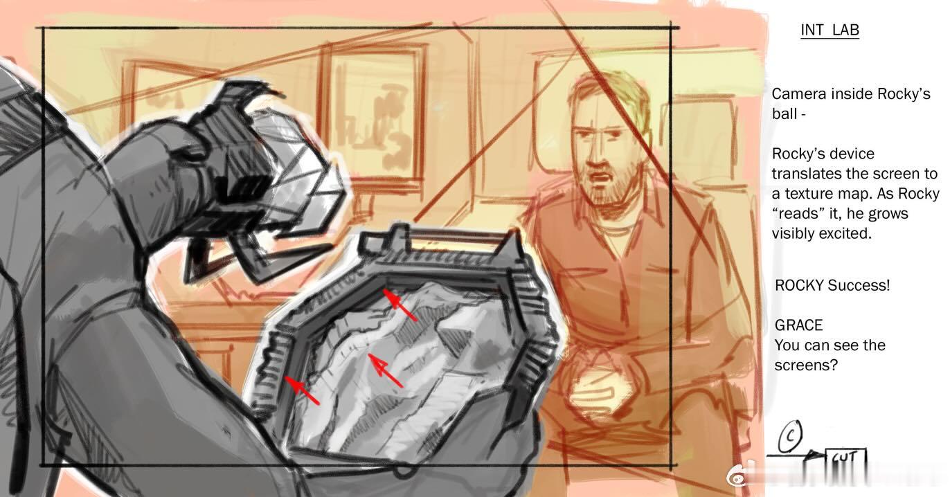 分享一组《挽救计划》的故事板，来源于Jake Lunt Davies 