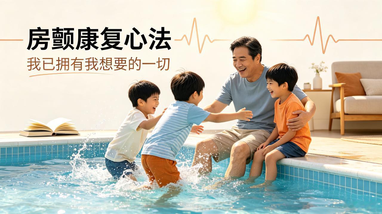 房颤康复心法：我已拥有我想要的一切
 
很多房颤病友心慌、焦虑反复，根本不是身体