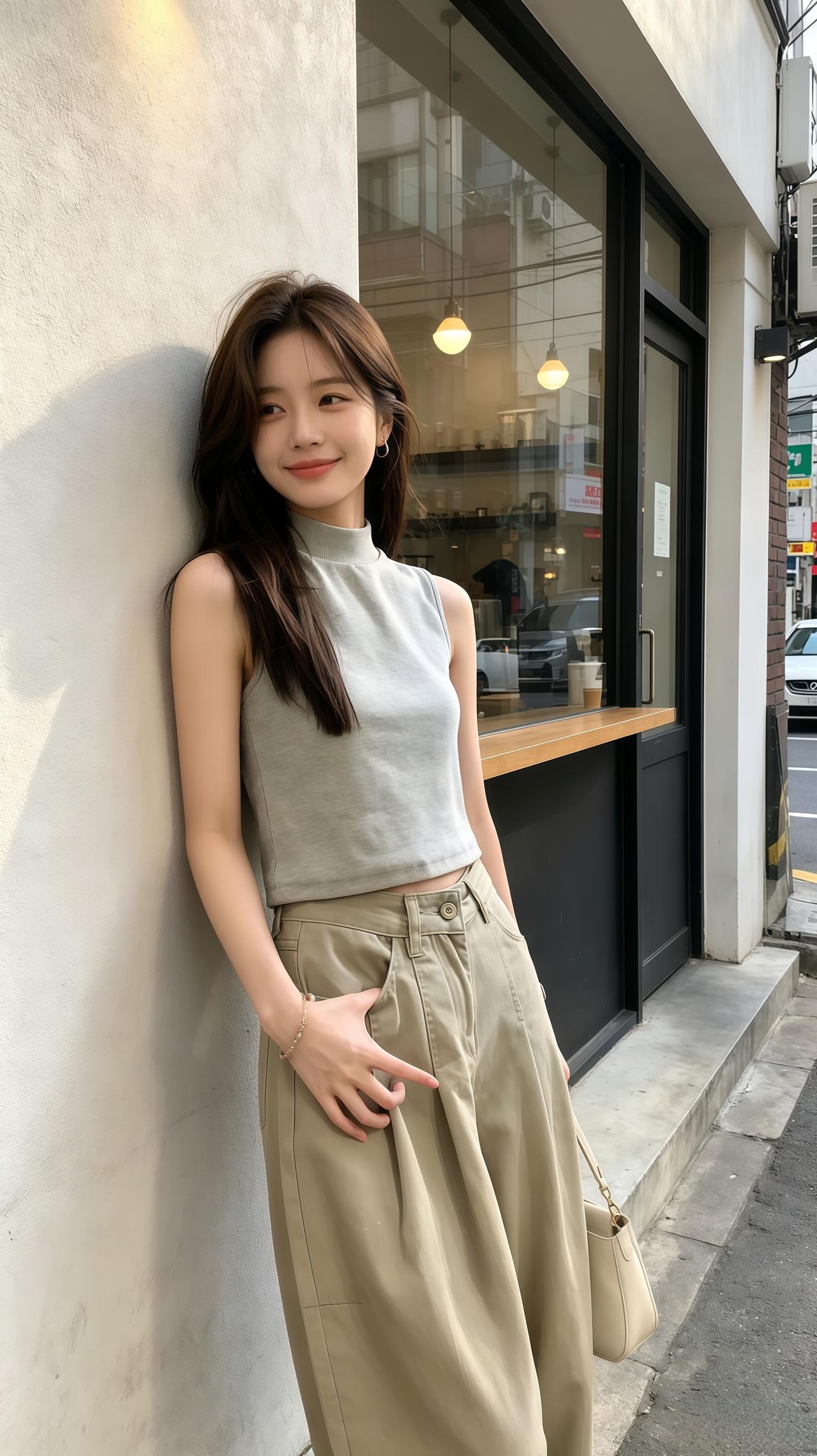 自由松弛感穿搭 超绝松弛感穿搭穿搭韩系穿搭 ootd穿搭