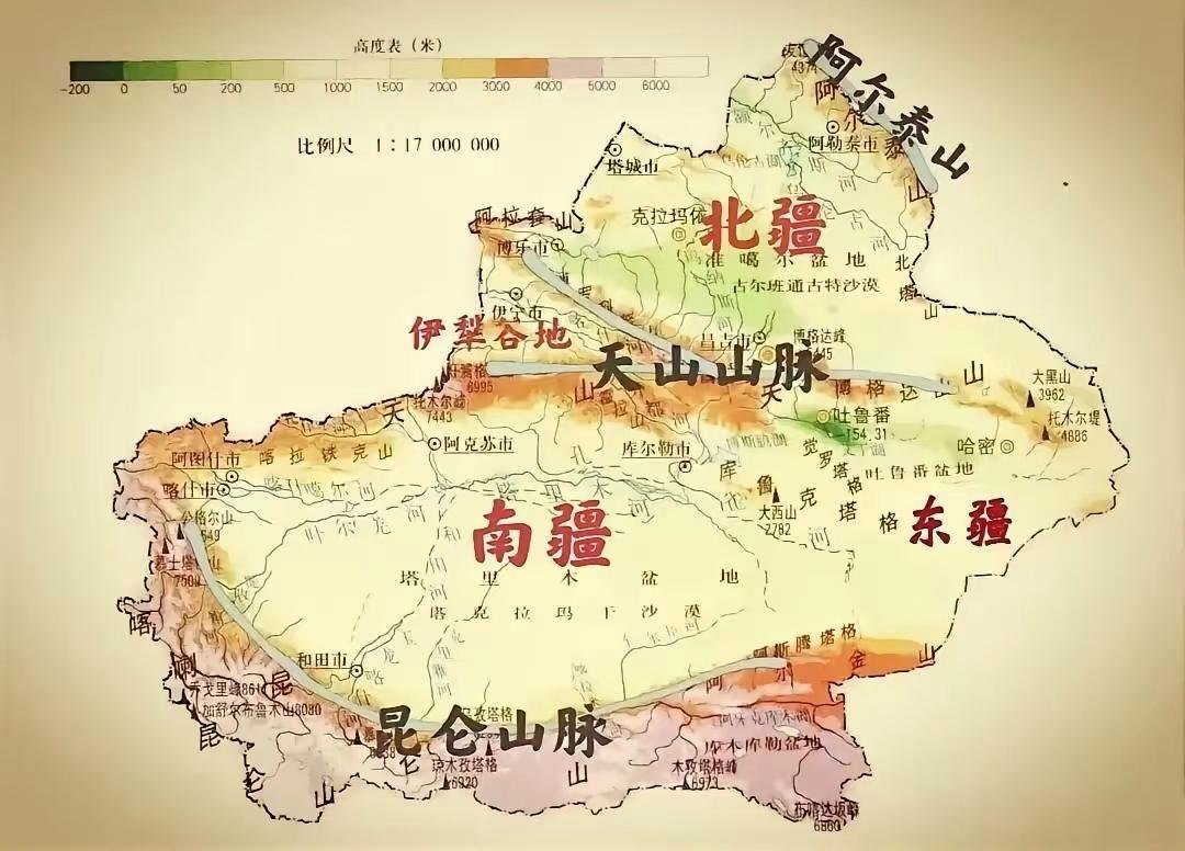 记录者[超话] 新疆现版图已经没有西疆了……连帕米尔高原都是残缺的，就如西双版纳