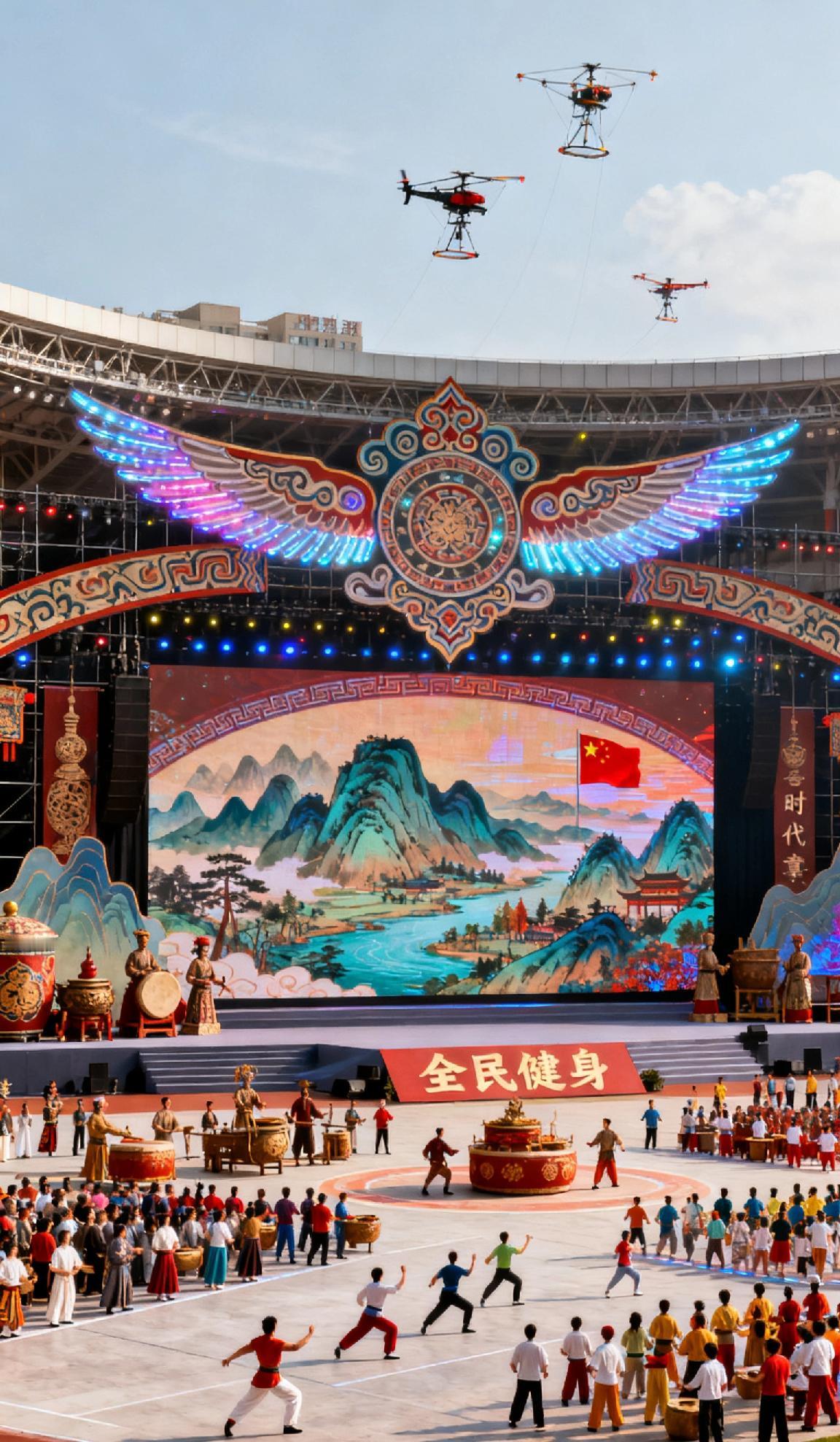 十五运开幕式的亮点有哪些光影织就山河卷，文脉流淌时代章。主舞台以地域图腾为骨，科