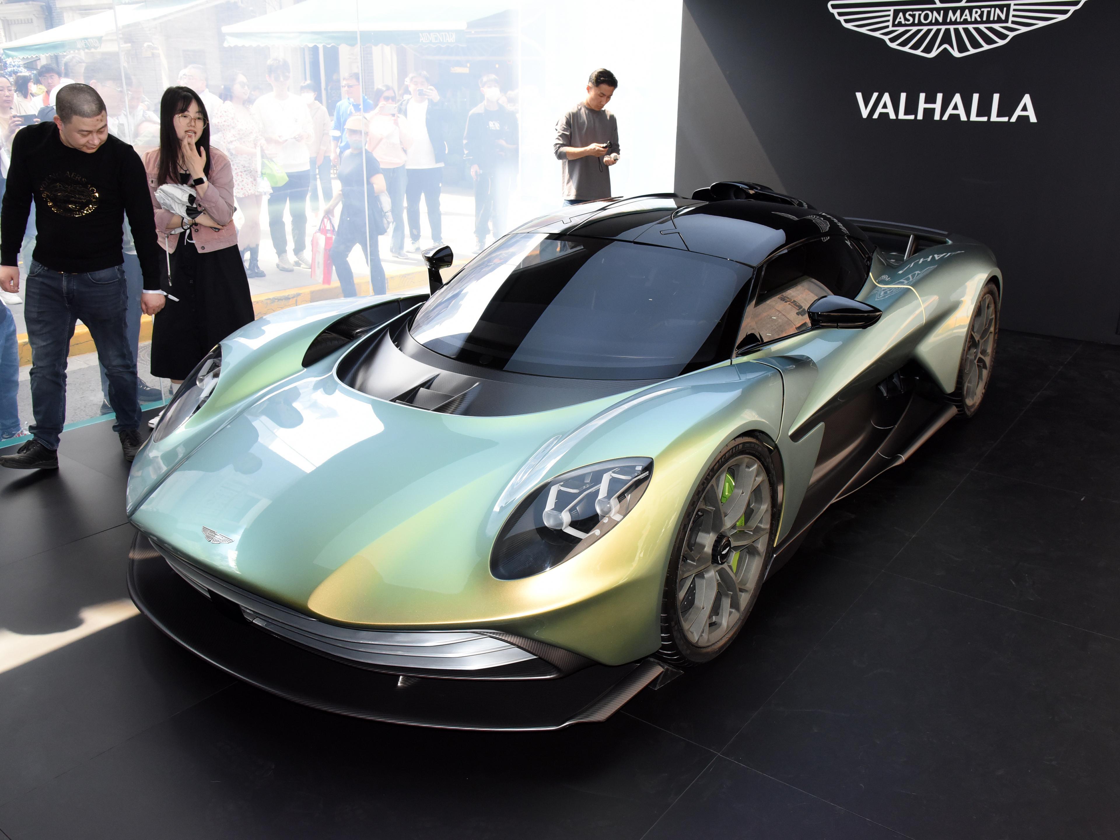 2023上海车展：阿斯顿·马丁Valhall ​​​