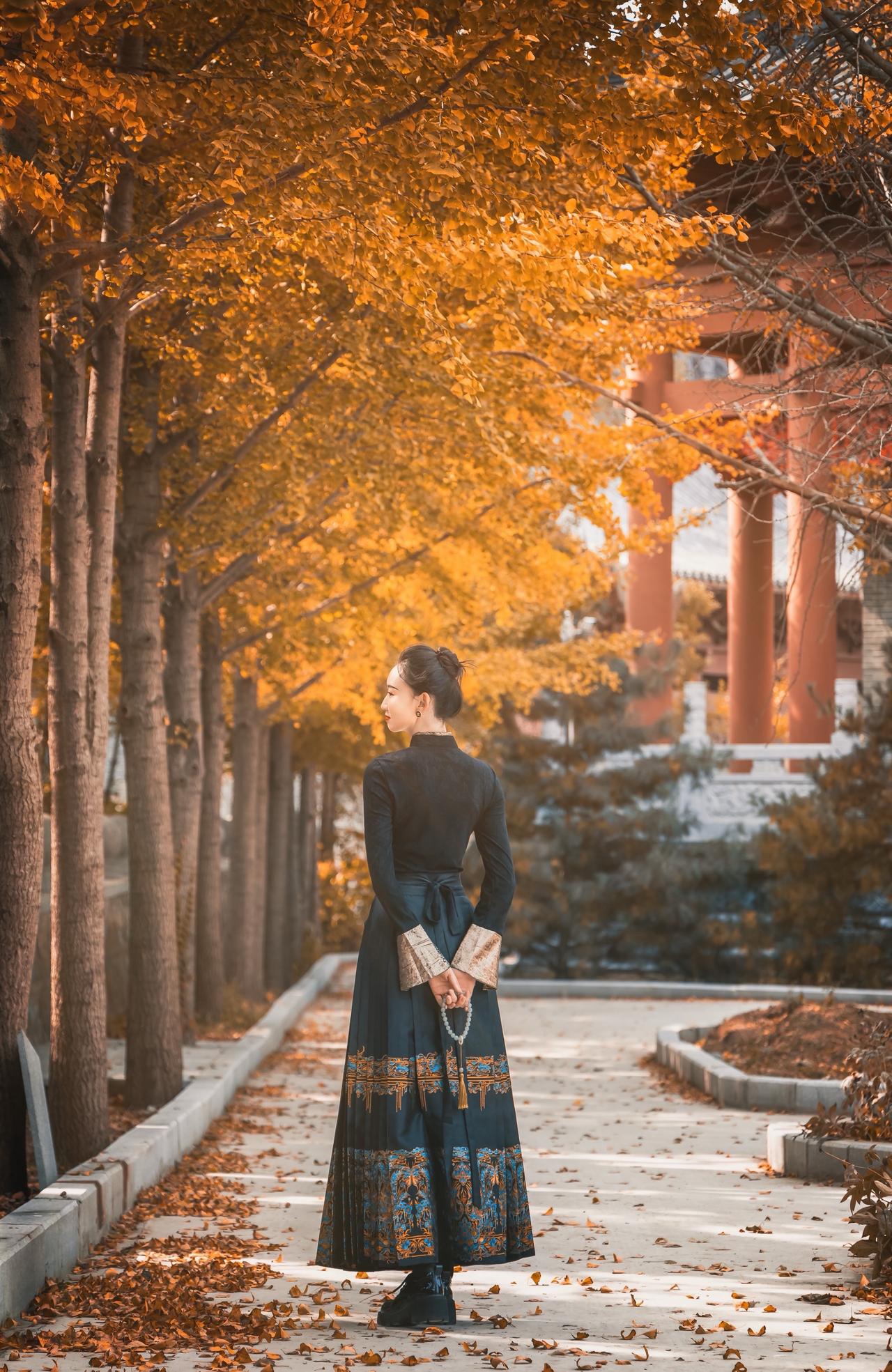 东北的秋天如此美丽，不用等冬天了，如果只能去一个地方那就来东北吧人像摄影 秋天拍