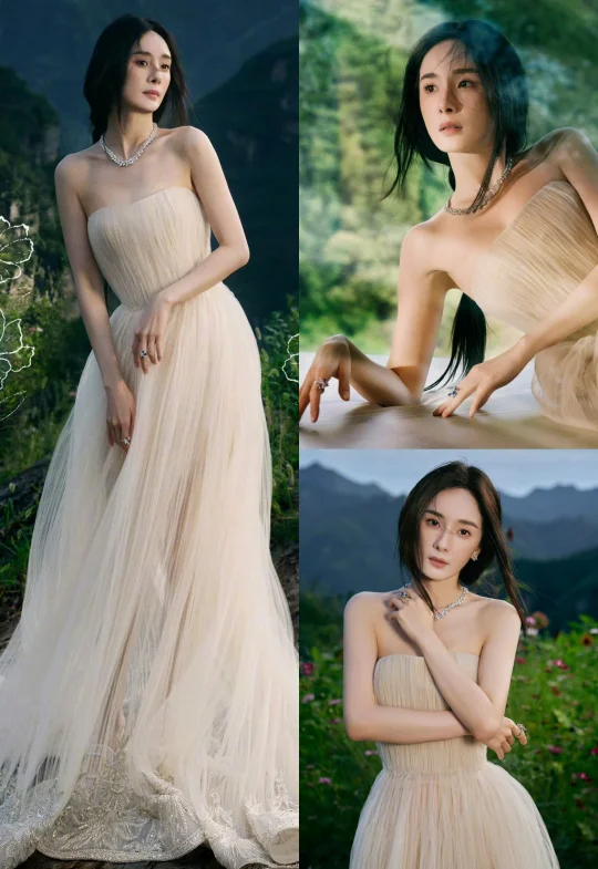 杨幂 高定造型：Georges Hobeika 2025秋冬