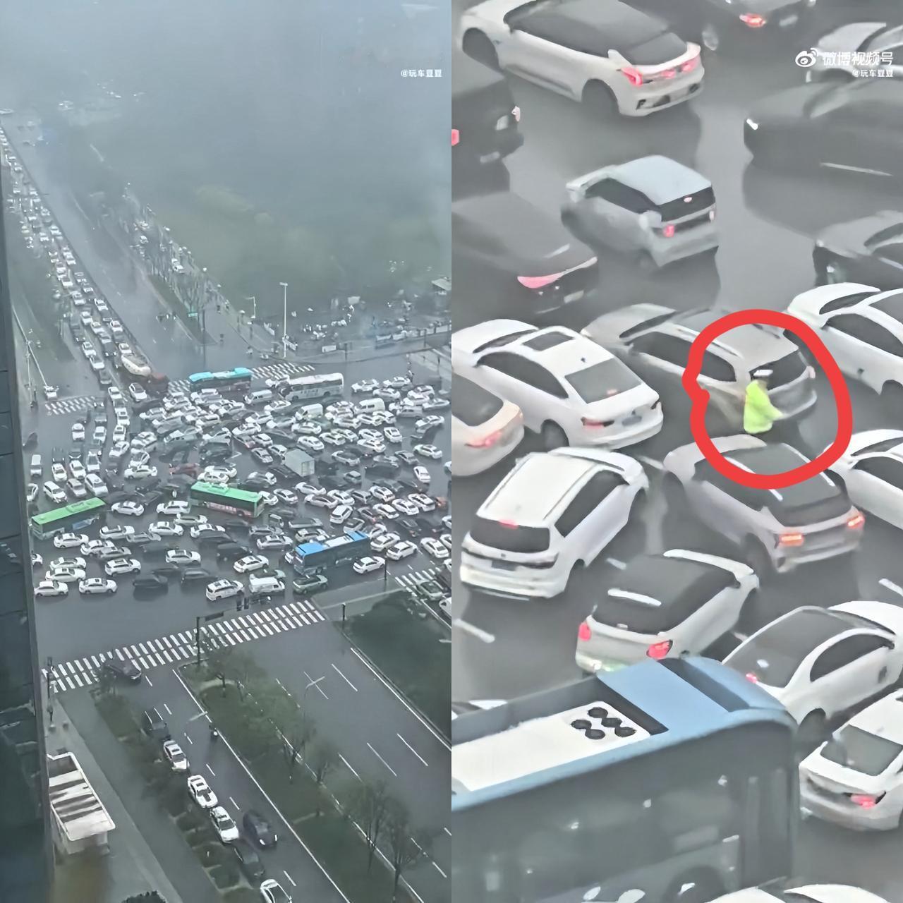 交警叔叔：别笑！
你来你也过不了第一关！

大家这两天开车堵吗？