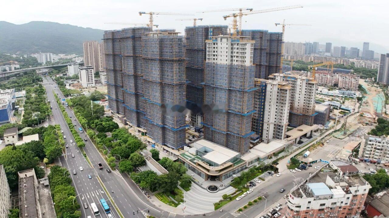 榕发宜家片区地块项目形象进度实拍 