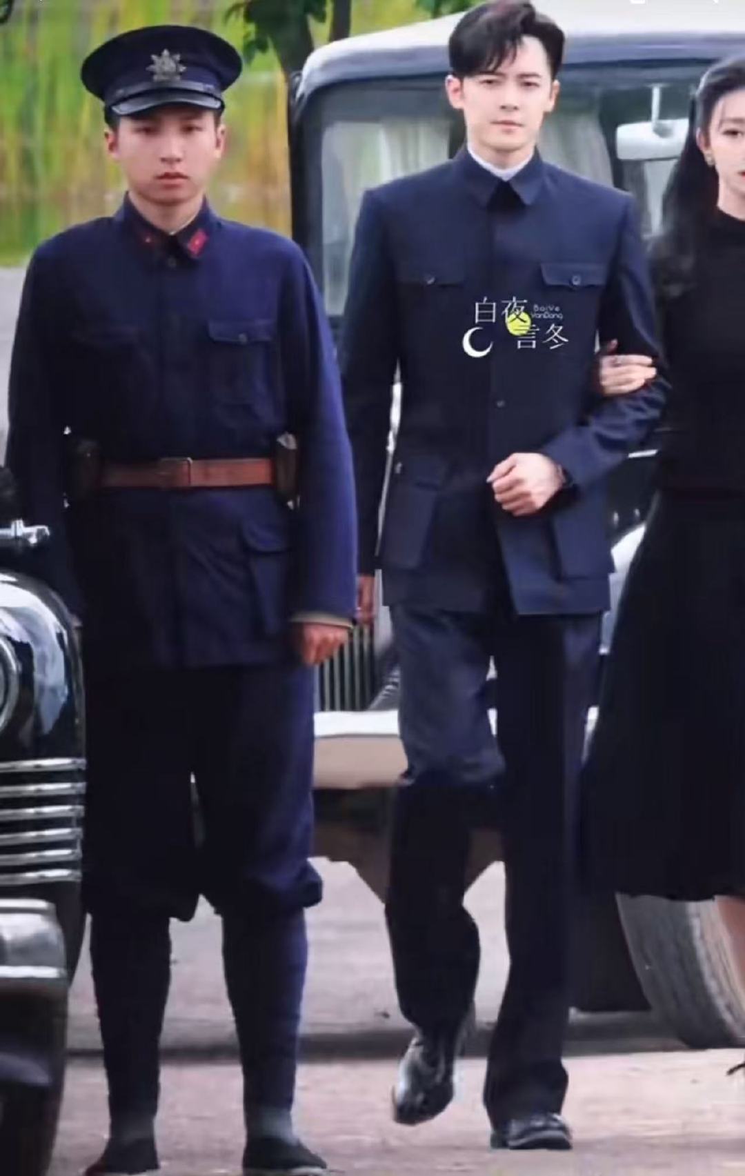 付辛博这一秒过火妆造付辛博妆造付辛博这一秒过火演的是民国贵公子，但造型偏离人设形