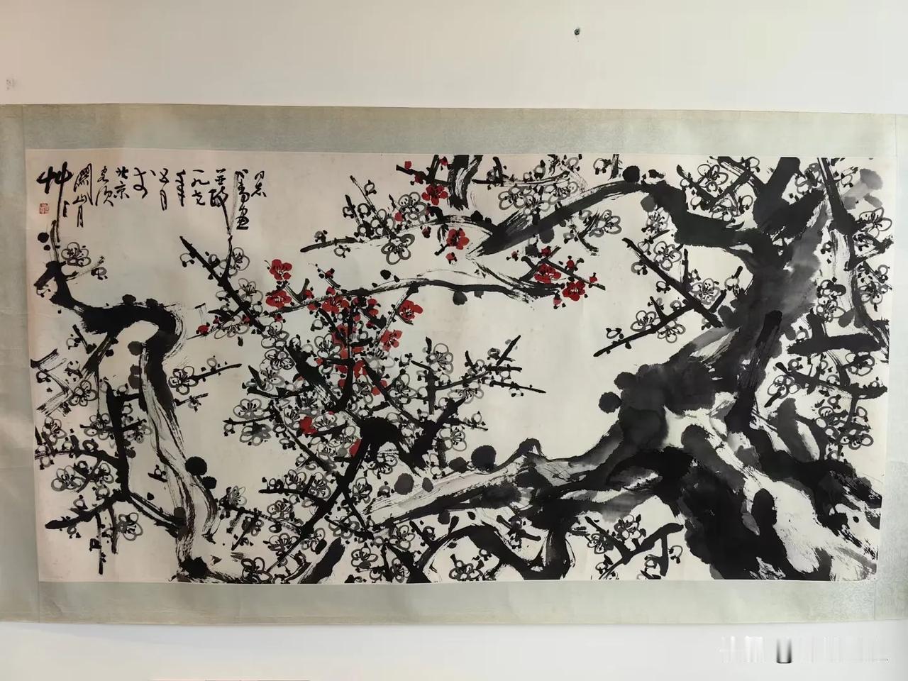 关山月精品《双清图》69x137cm[玫瑰]
俗不可耐！