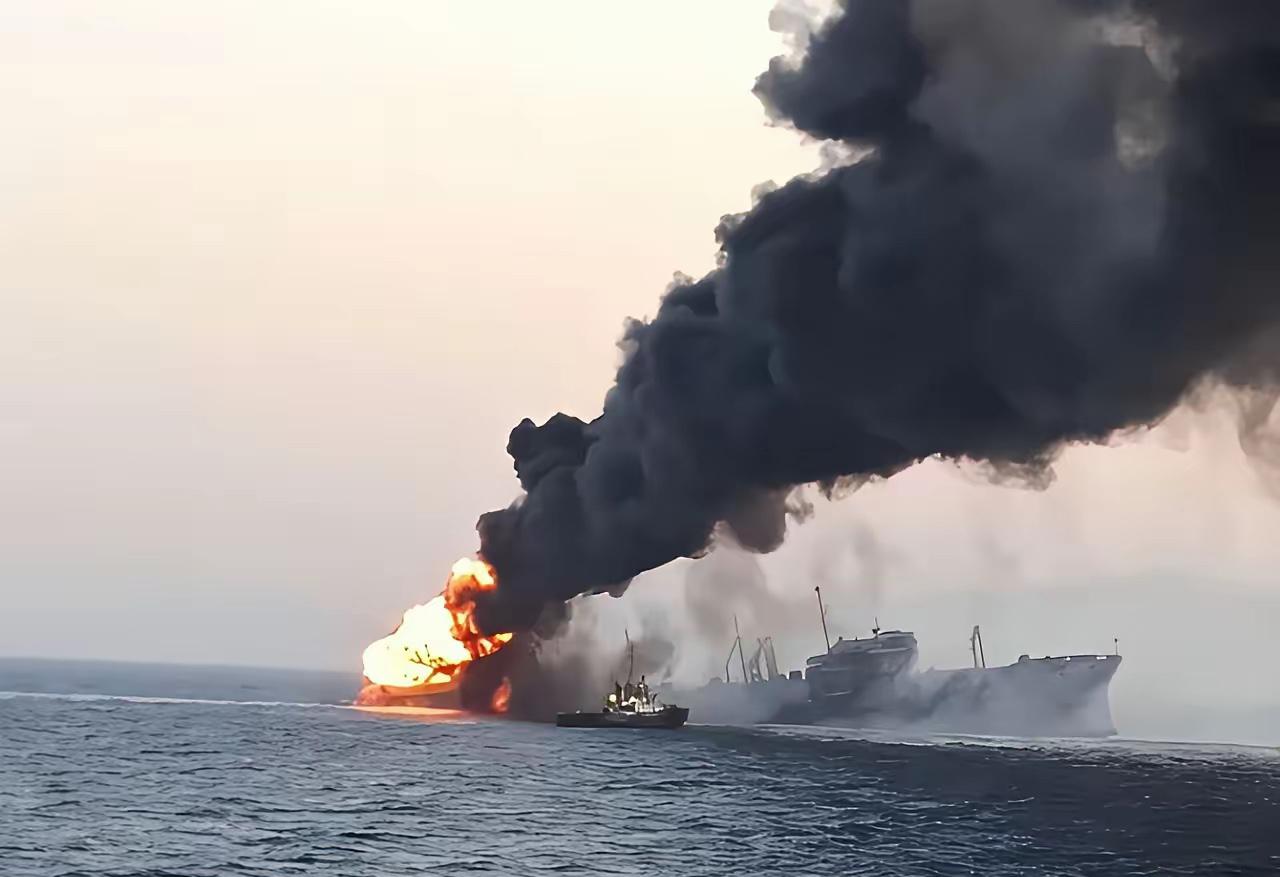 伊朗革命卫队发表8号通告表示，3月1号当天，他们炸毁了三艘英美的油轮
这样的打法