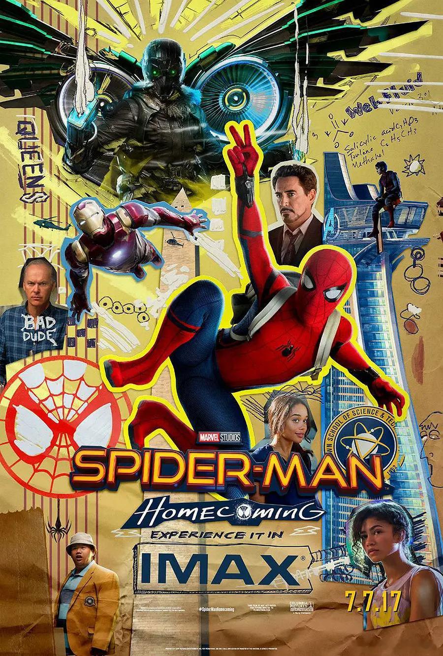 BD1080P蓝光版！蜘蛛侠：英雄归来 Spider-Man: Homecomi