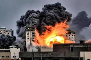 当地时间3月29日，伊朗革命卫队发射的弹道导弹精准击中了位于以色列南部的一家化工