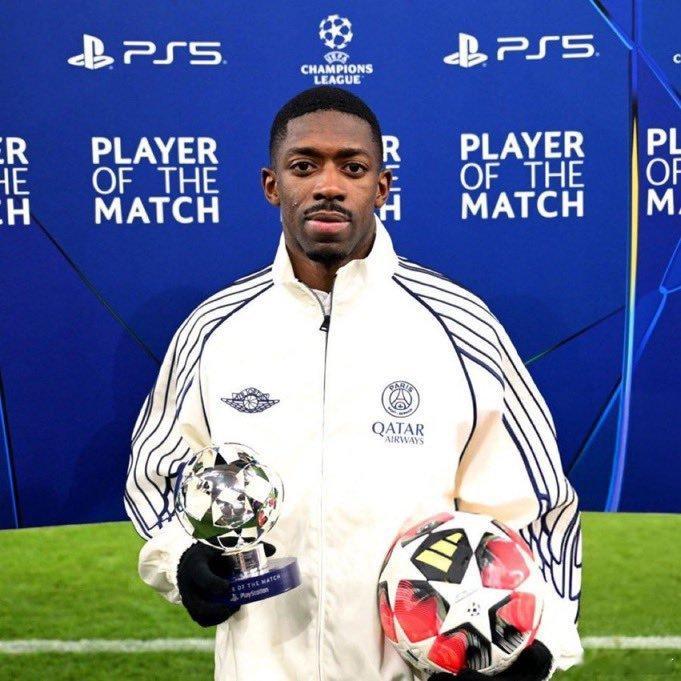 斯图加特1-4巴黎圣日耳曼。登贝莱完成帽子戏法，是本场巴黎取胜的最大功臣。多纳鲁