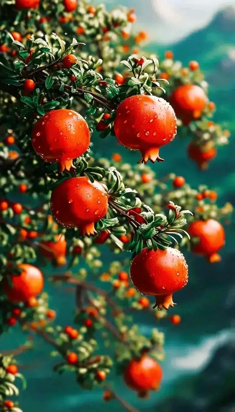 #下联：秋虫低吟始起，诚邀上联#
秋虫低吟始起，
硕果高挂渐红。