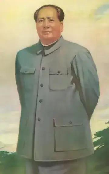 我家也有毛主席老人家的画像！