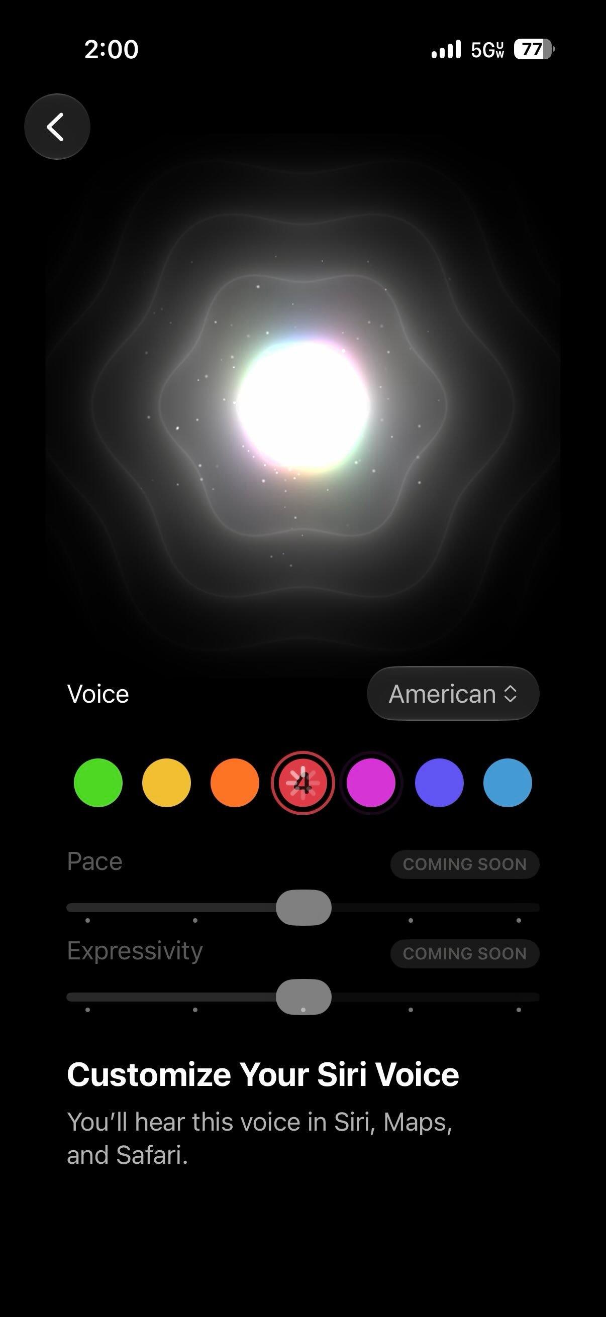 iOS 27 Beta 4 新增功能：Apple 为 Siri 添加了更多语音，
