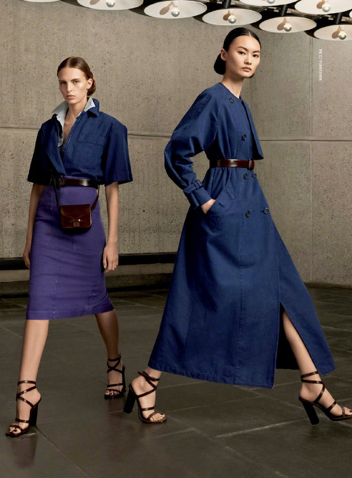 Max Mara S/S 2024 campaign 超模贺聪、Karolina