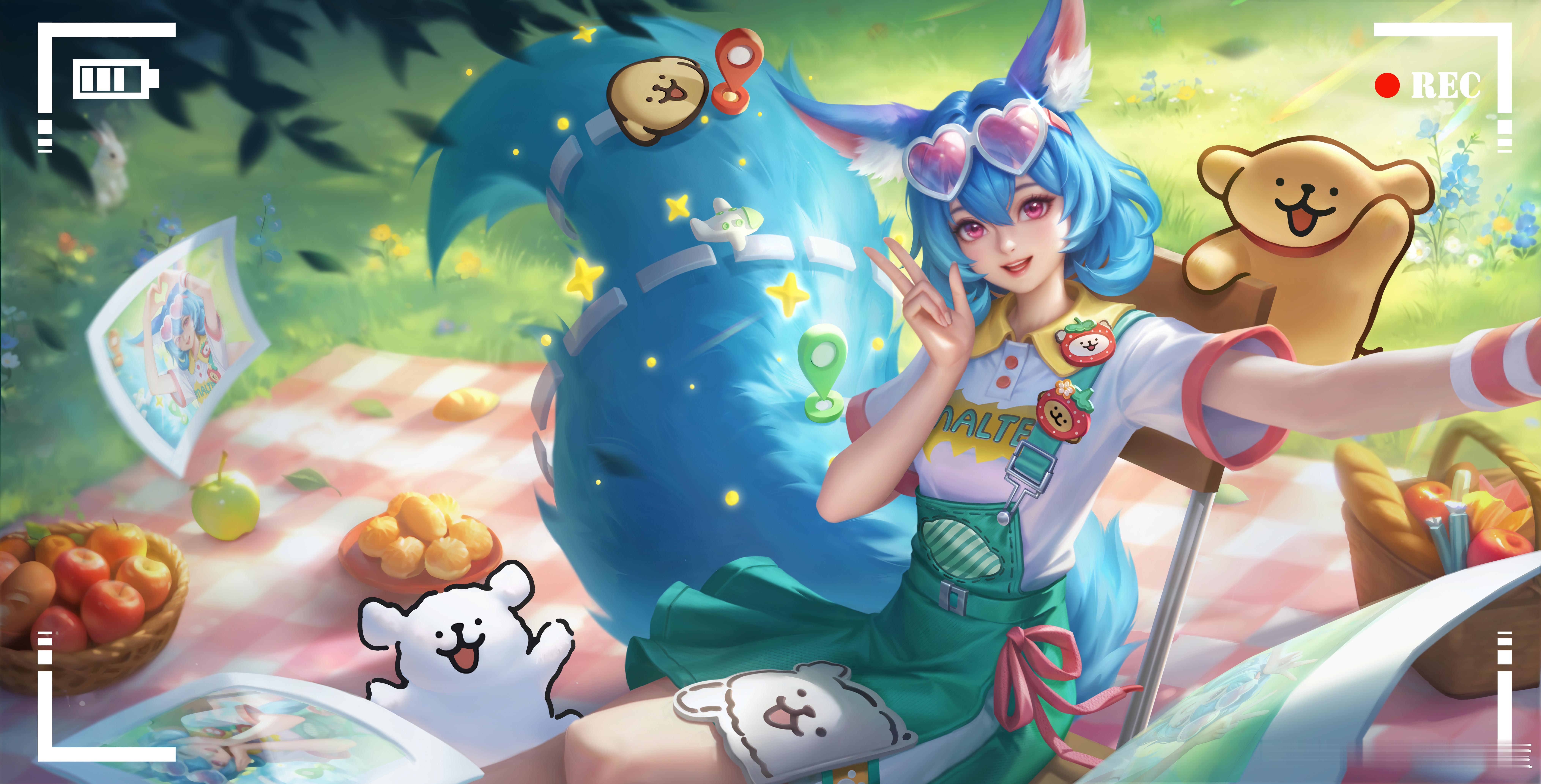 王者荣耀堪比传说的六元皮肤王者荣耀 与线条小狗IP联名，妲己化身元气旅行博主，背